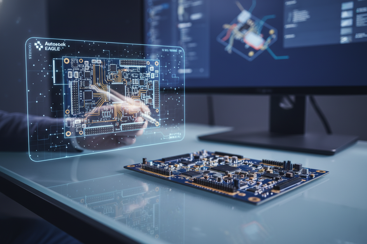 Waarom autodesk eagle essentieel is voor elektronische ontwerpers
